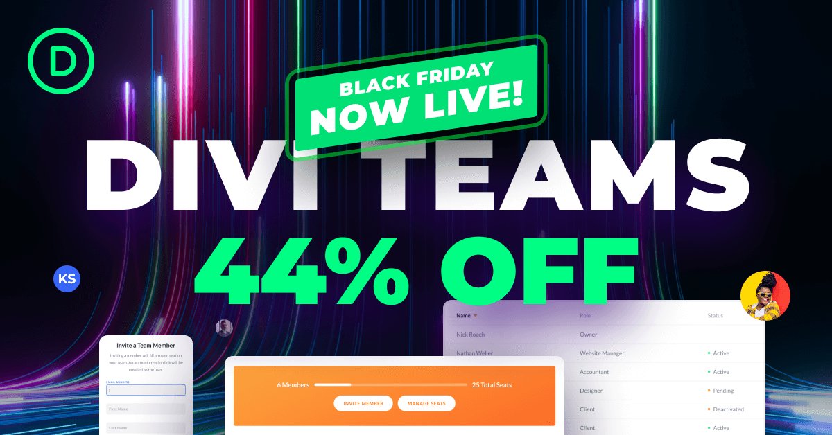 elegant themes black friday sale