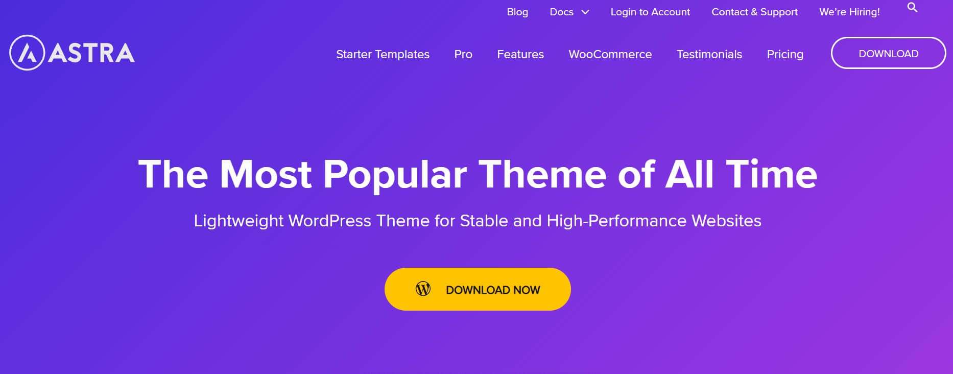 Astra WordPress Theme